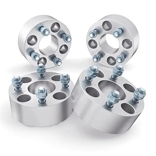 RockTrix 4pcs Wheel Spacers 1.5 Inch (38mm) Thick | 4x4" to 4x4" Bolt Pattern, 61.25mm Hub Bore thumbnail 1