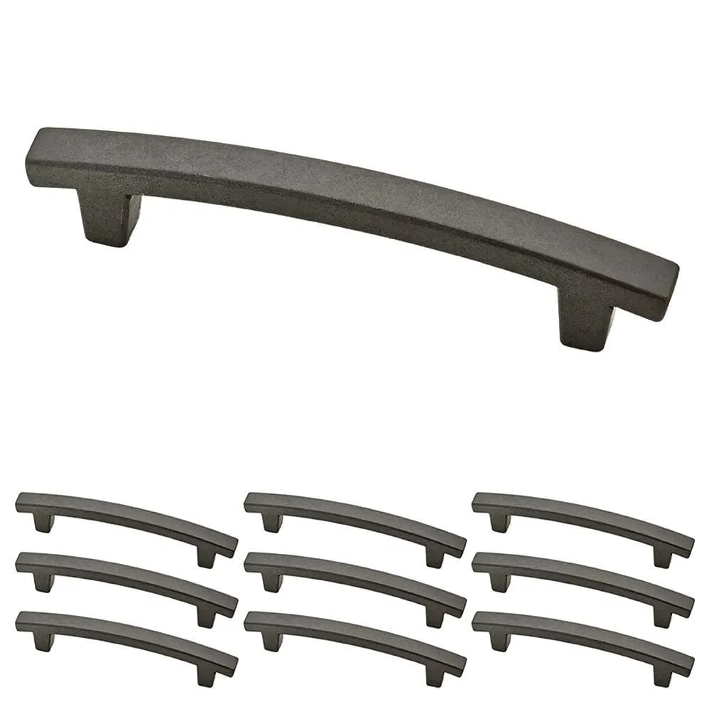 Franklin Brass Pierce Cabinet Handles (10-Pack) – 4 Inch (102mm) Hole Center Pulls | Soft Iron Finish - main product image