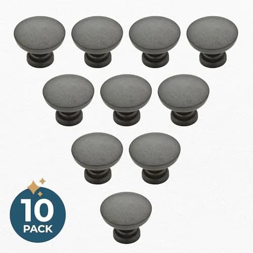 Franklin Brass Fulton Cabinet Knobs 1-3/16" Soft Iron Round | Classic Home Hardware thumbnail 2