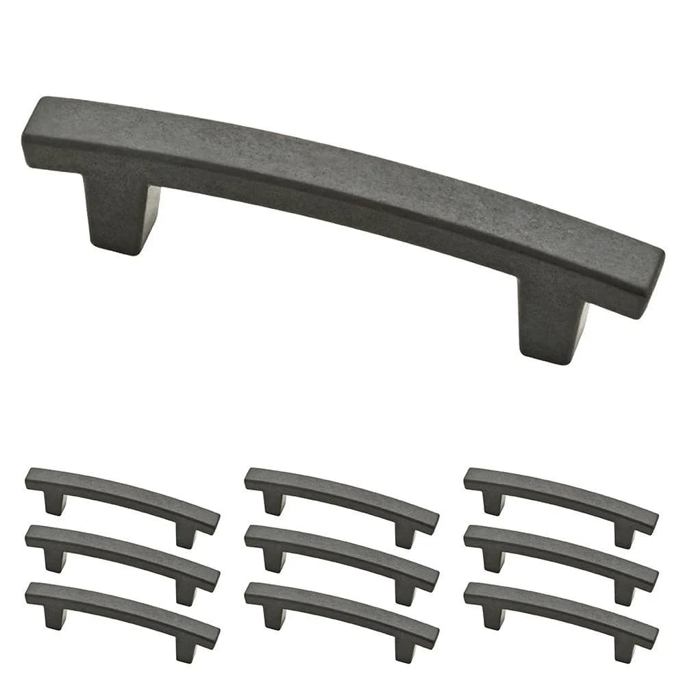 Franklin Brass Pierce Cabinet Handles (10-Pack) – Soft Iron, 3 Inch Hole Center | Casual Style Drawer Pulls - main product image
