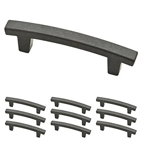 Franklin Brass Pierce Cabinet Handles (10-Pack) – Soft Iron, 3 Inch Hole Center | Casual Style Drawer Pulls thumbnail 1