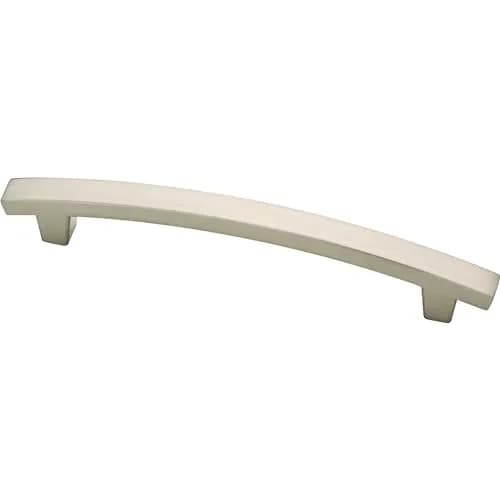 Franklin Brass Pierce Cabinet Handles (10-Pack) 5-1/16" (128mm) Hole Center | Brushed Nickel Pulls for Drawers and Cabinets thumbnail 1