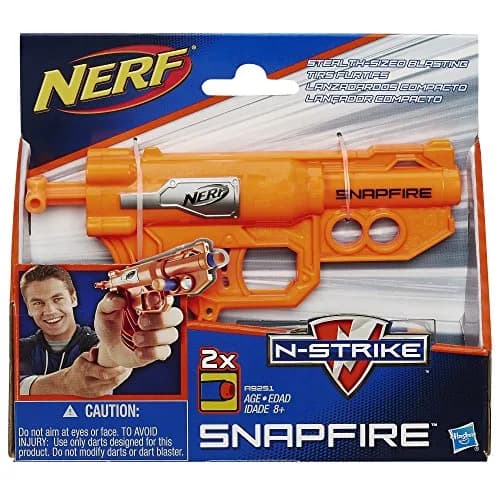 Nerf N-Strike SnapFire Blaster | Compact Foam Blaster with Dart Storage for Kids thumbnail 2