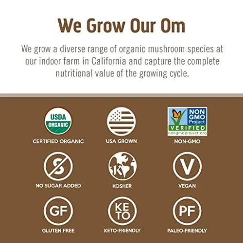 OM MUSHROOM SUPERFOOD Organic Turkey Tail Mushroom Powder 200g (7.05 oz) | Immune Support with Beta-Glucans thumbnail 5