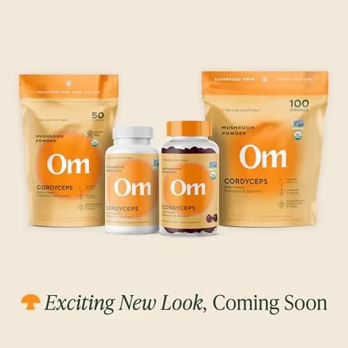 OM MUSHROOM SUPERFOOD Cordyceps Organic Mushroom Powder, 3.5 Oz | Supports Energy & Endurance thumbnail 2