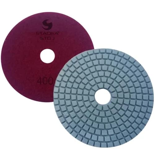 STADEA Diamond Granite Countertop Polishing Pads 4" Set of 9 | Wet/Dry Use on Marble, Stone, Glass thumbnail 6