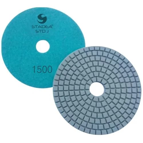 STADEA Diamond Granite Countertop Polishing Pads 4" Set of 9 | Wet/Dry Use on Marble, Stone, Glass thumbnail 8