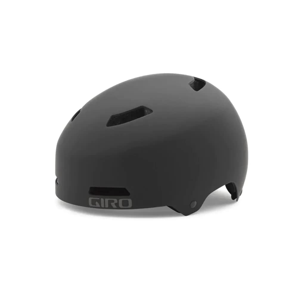 Giro Quarter Helmet - Men's Matte Black Medium | Category-Leading Cycling Safety