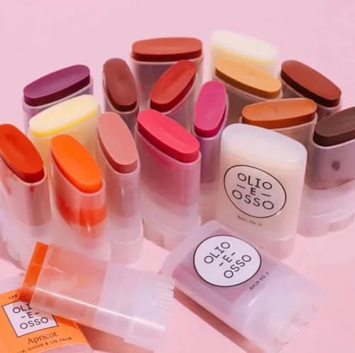 OLIO E OSSO Lip + Cheek Balm No. 4 Berry | Natural, Non-Toxic, Cruelty-Free (10 g) thumbnail 2