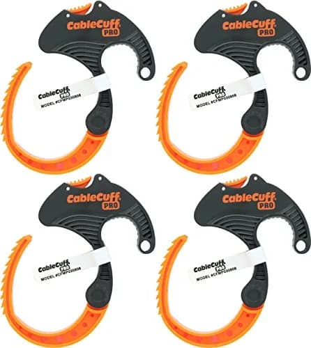 Cable Cuff PRO Adjustable Cable Ties 5 cm (2 Inch) Diameter | Reusable Cord Management for Electronics thumbnail 2