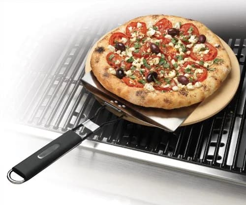 Cuisinart Alfrescamore Pizza Grilling Stone 33cm (13 inch) | Evenly Cooks Pizza on Any Grill thumbnail 4