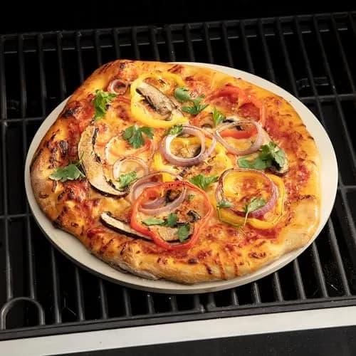 Cuisinart Alfrescamore Pizza Grilling Stone 33cm (13 inch) | Evenly Cooks Pizza on Any Grill thumbnail 2