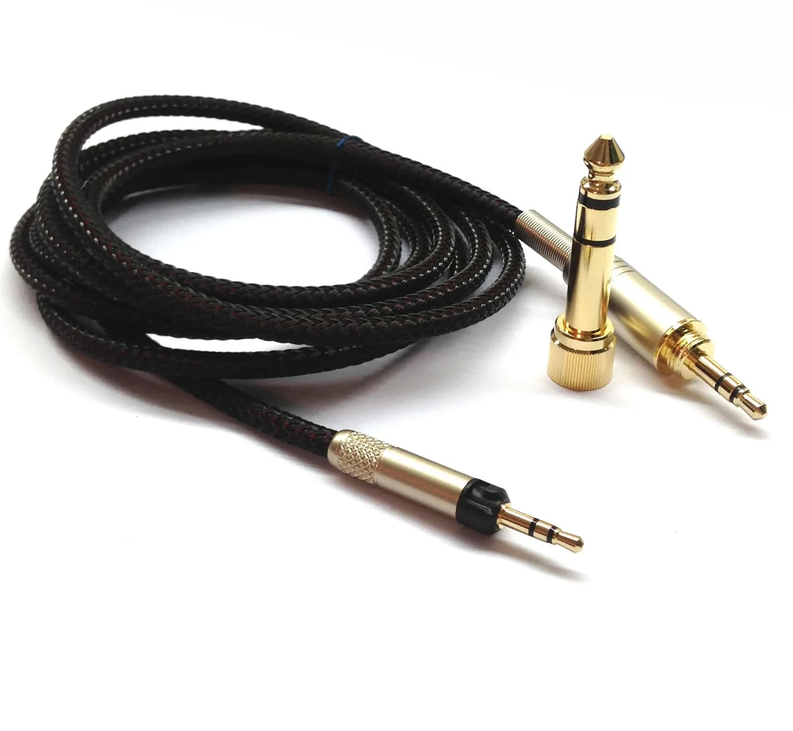 NewFantasia Replacement Braided Audio Cable for Audio Technica ATH-M50x/M40x/M70x Headphones 1.2m (4ft) - view 4