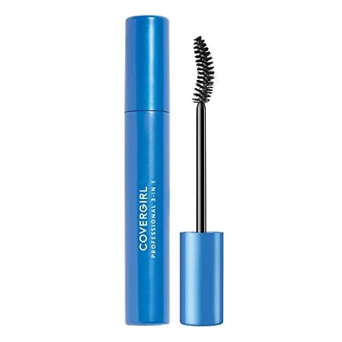 COVERGIRL Professional All-in-One Curved Brush Mascara, Black 205 | Waterproof, Hypoallergenic, Long-Lasting thumbnail 3