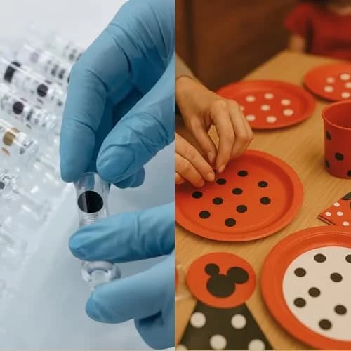 ChromaLabel Black Dot Stickers 1/4 Inch | Versatile Labeling Solution Made in USA thumbnail 5