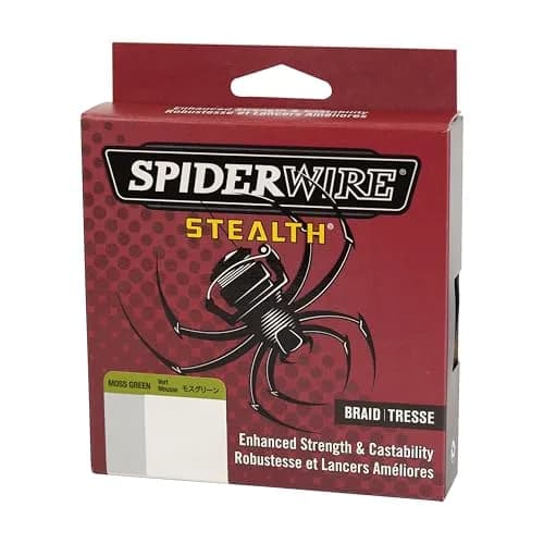 SpiderWire Stealth Superline Moss Green 15lb (6.8kg) 300yd (274m) Braided Fishing Line | High Strength Per Diameter thumbnail 2