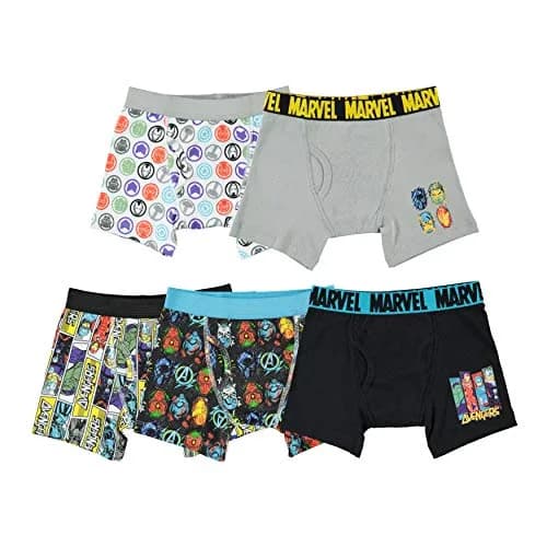 Marvel Avengers Boxer Briefs in assorted Prints Size 6 | Fun & Comfortable for Kids thumbnail 1