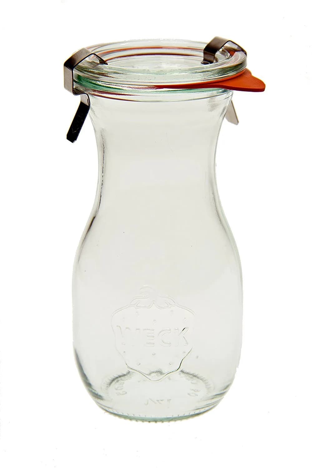 Weck 763 Juice Jar .25 Liter | Set of 6, Classic Glass Juice Storage