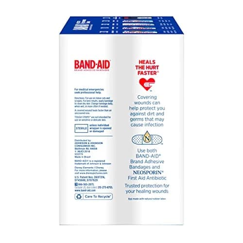 Band-Aid Adhesive Bandage Family Variety Pack 120 ct | Waterproof, Flexible & Disney Kids thumbnail 7