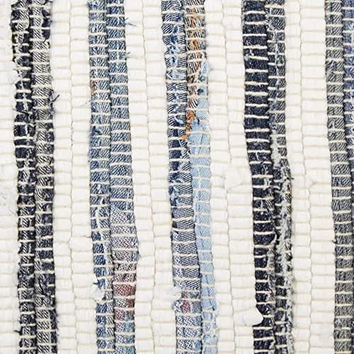 DII Chindi Home Collection Handwoven Multicolor Area Rag Rug, 0.61m x 0.91m | Trendy Cotton Rug for Home (70-120 chars) thumbnail 3