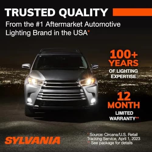 SYLVANIA SilverStar Mini Bulb 7443 | Whiter Light, Long-Lasting, 12V 24.98W thumbnail 7