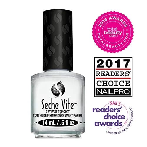 Seche Vite Dry Fast Top Coat for Nail Polish & Manicure 28ml (0.952 Fl Oz) | Quick Dry Formula for Glossy Finish thumbnail 2