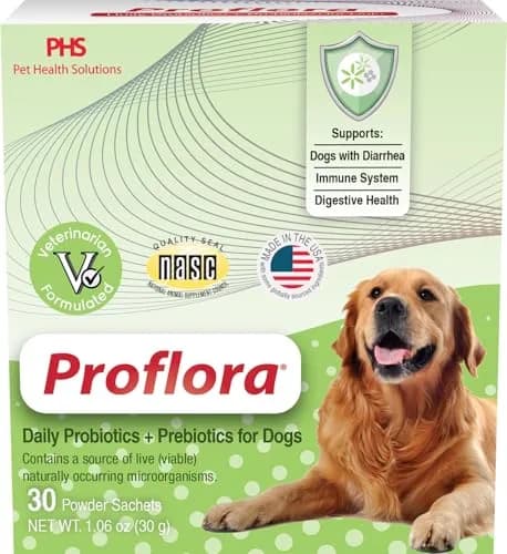 Proflora Probiotics & Prebiotics for Dogs 30 Sachets | Supports Gut & Immune Health thumbnail 1