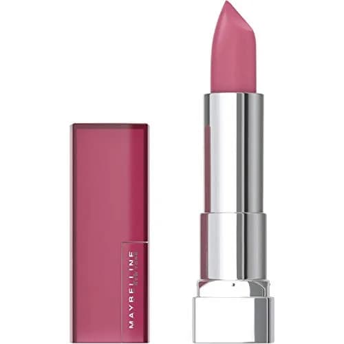 Maybelline Color Sensational Creamy Matte Lipstick, Ravishing Rose, 4.2g (0.15 oz) | Bold Pigmented Lip Color thumbnail 1
