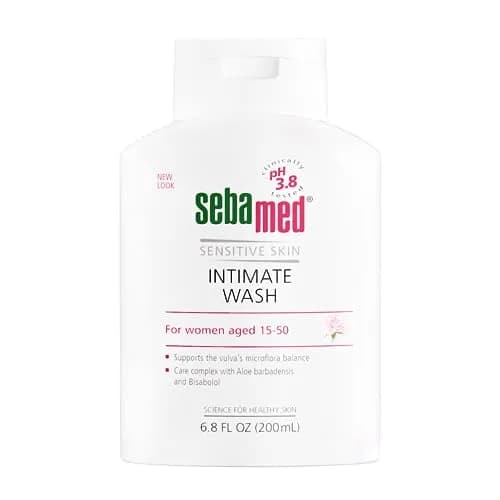 SEBAMED Feminine Intimate Wash pH 3.8 Balance With Aloe Vera 200 mL | Gentle Organic Feminine Hygiene thumbnail 1