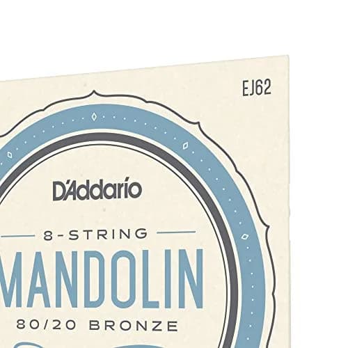 D'Addario EJ62 80/20 Bronze Mandolin Strings, Light, 10-34 | Crisp, Bright Tone for Recording thumbnail 4