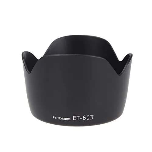 Andoer Lens Hood ET-60II Flower Lens Hood for Canon EF 75-300MM F/4-5.6 III | Protects & Reduces Flare (70-120 chars) thumbnail 5