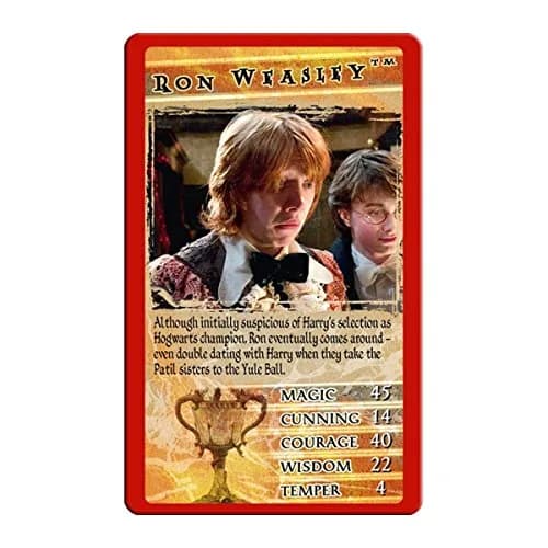 Top Trumps Harry Potter and The Goblet of Fire Card Game | 33 Cards, English thumbnail 4