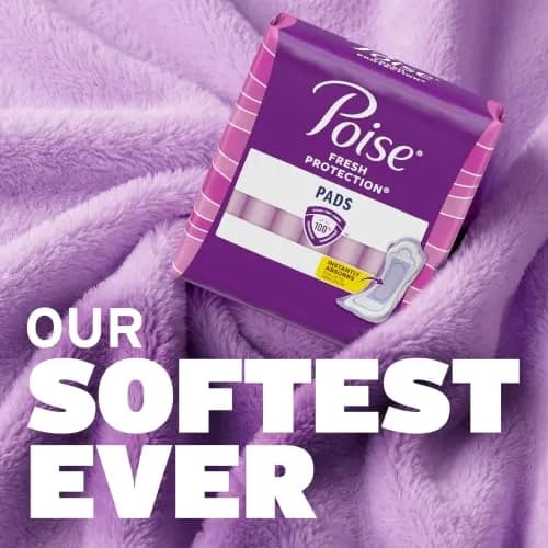Poise Maximum Absorbency Incontinence Pads, Long Length, 12 Count | 12 Hours Odor Control thumbnail 7