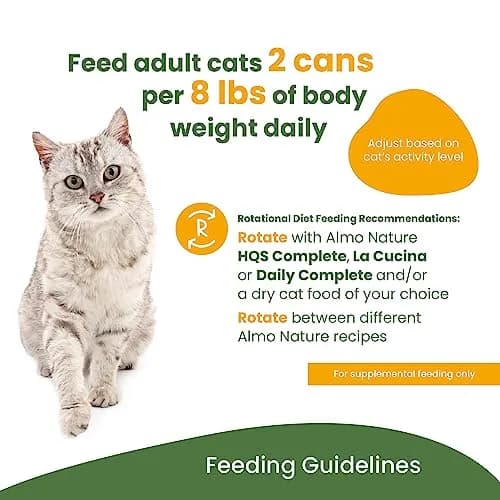 Almo Nature HQS Natural Wet Cat Food Tuna & Shrimp 2.47 oz | Grain-Free, All-Natural, High-Protein thumbnail 7
