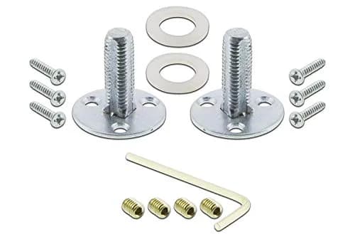 Nostalgic Warehouse Classic Rosette with Oval Clear Crystal Glass Knob, Double Dummy, Unlacquered Brass | Elegant Traditional Door Hardware thumbnail 2