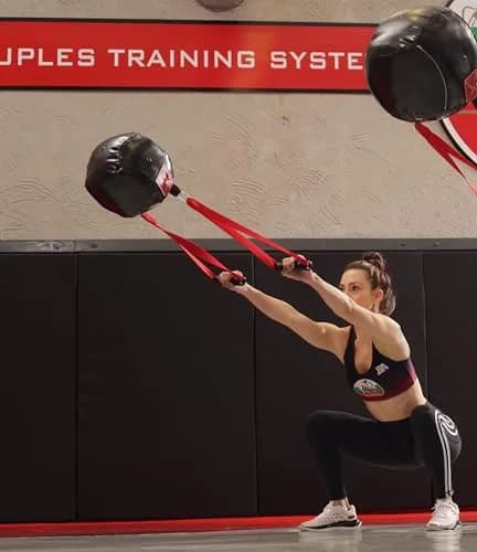 Suples Strength Ball 9 lb | Bulgarian Bag Alternative for MMA & Core Workouts (12" Diameter) thumbnail 7