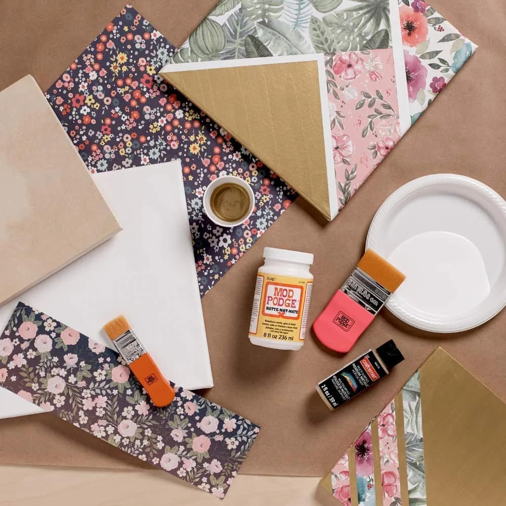 Mod Podge Matte Sealer Glue & Finish 64 oz. | All-in-One Craft Solution for Wood, Paper, Fabric - view 6