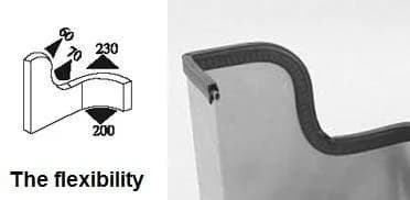Seal Rubber Weather Stripping 25 Feet | No Adhesive Car Door Seal, Heavy-Duty EPDM Rubber, Universal Fit thumbnail 7