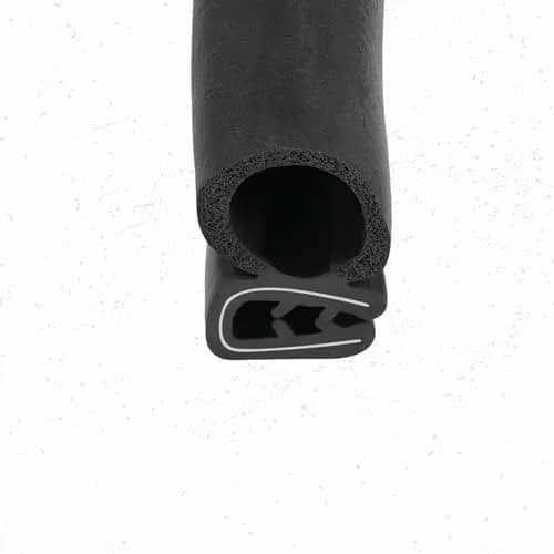 Seal Rubber Weather Stripping 25 Feet | No Adhesive Car Door Seal, Heavy-Duty EPDM Rubber, Universal Fit thumbnail 2
