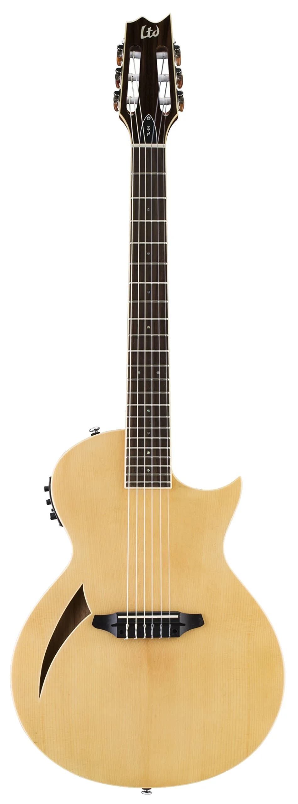 ESP GUITARS TL-6N Natural Nylon String Acoustic Guitar | Full Resonance & Studio-Ready Tone