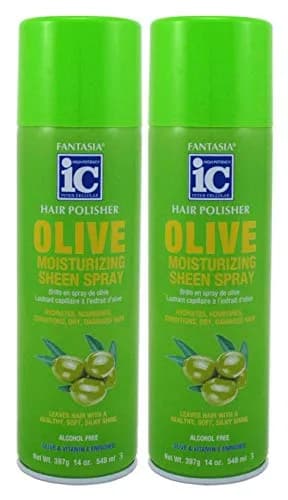 Fantasia Moisturizing Olive Sheen Spray 14 Fl Oz | Nourishes & Moisturizes Dry Hair thumbnail 1