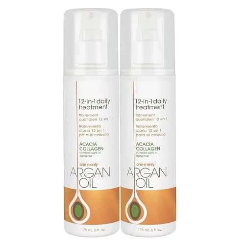 One 'N Only Argan Oil 12-in-1 Daily Treatment 6 Fl Oz (2pk) | Controls Frizz & Adds Shine thumbnail 1