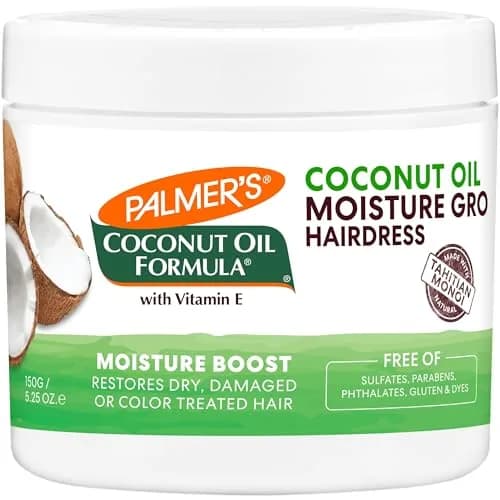 Palmer's Coconut Oil Moisture Gro Hairdress 155ml (5.25 fl oz) 2-Pack | Restores Dry, Damaged Hair thumbnail 1