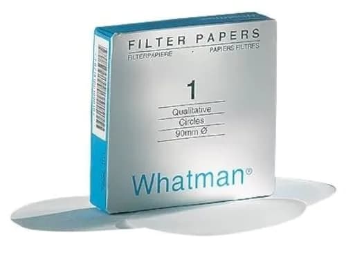 Whatman Qualitative Filter Papers 9.0 cm Dia | High-Purity Liquid Clarification thumbnail 1