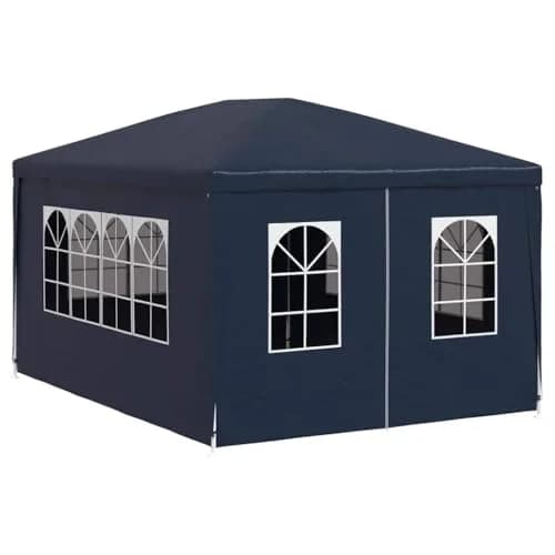 vidaXL Party Tent 10'x13' Blue | UV & Water-Resistant Garden Shelter (70-120 chars) thumbnail 1