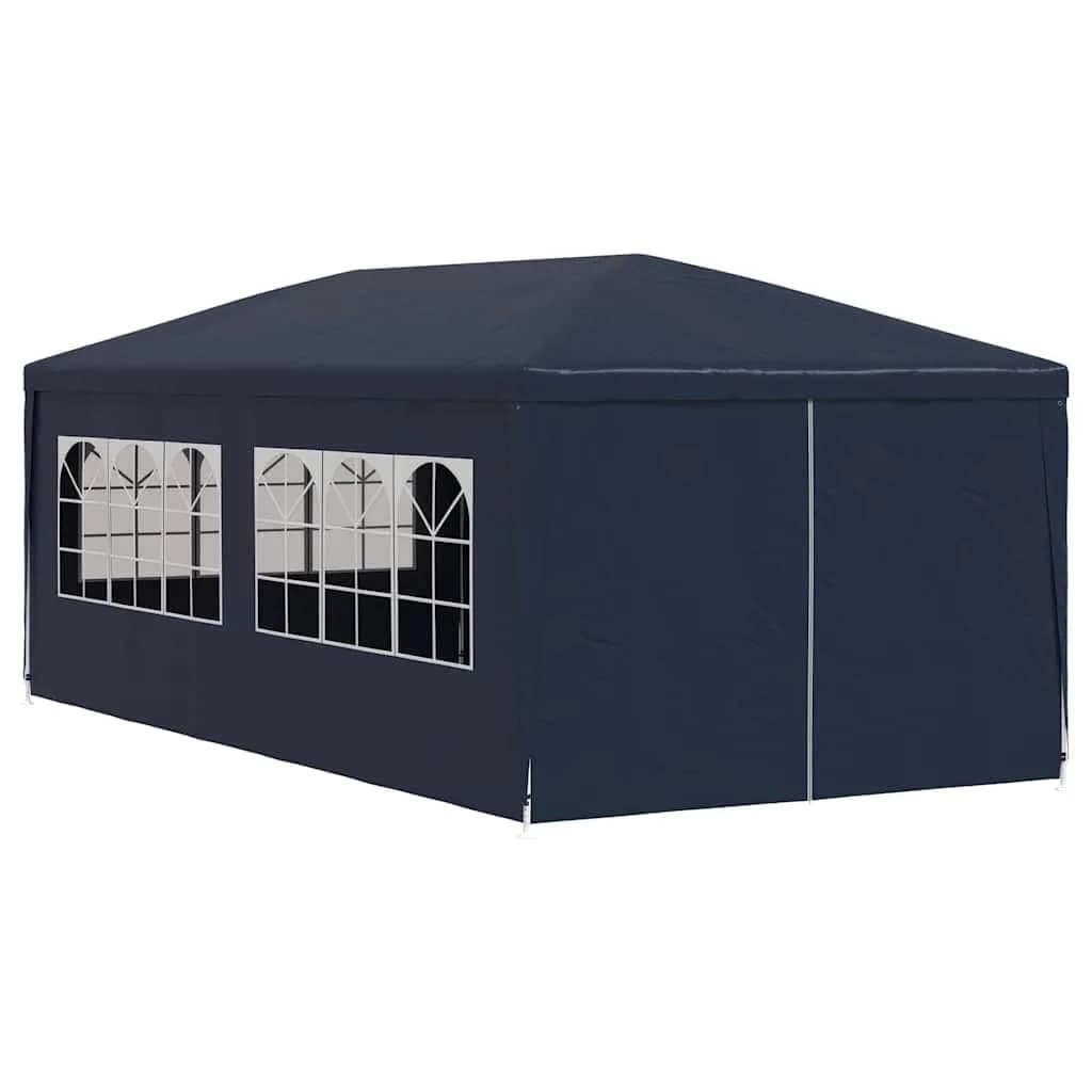 vidaXL Garden Gazebo 3 x 6 m Blue | UV & Water Resistant Outdoor Canopy - main product image