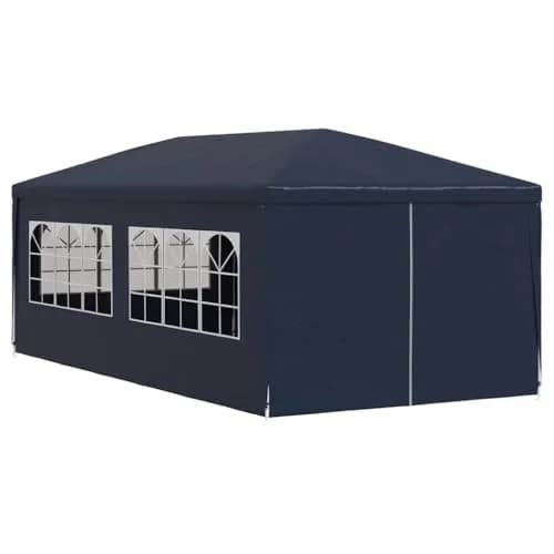 vidaXL Garden Gazebo 3 x 6 m Blue | UV & Water Resistant Outdoor Canopy thumbnail 1