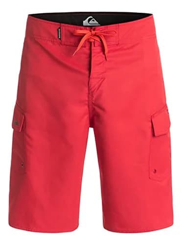 Quiksilver Men's Manic Cameo 22 Inch Board Short,Quick Red,29 | Iconic 90's Surf Style, Cargo Pockets, Neo-Fly Fit thumbnail 5
