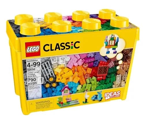 LEGO Classic Large Creative Brick Box 10698 Building Set, 790 Pieces | ASTM-Tested Educational Toy for Kids Ages 4+ thumbnail 4