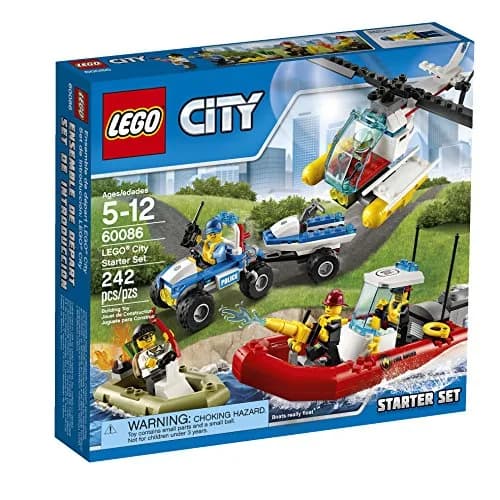 LEGO City Town Starter Set | Building Blocks for Kids 3-12 | 242 Pieces thumbnail 1